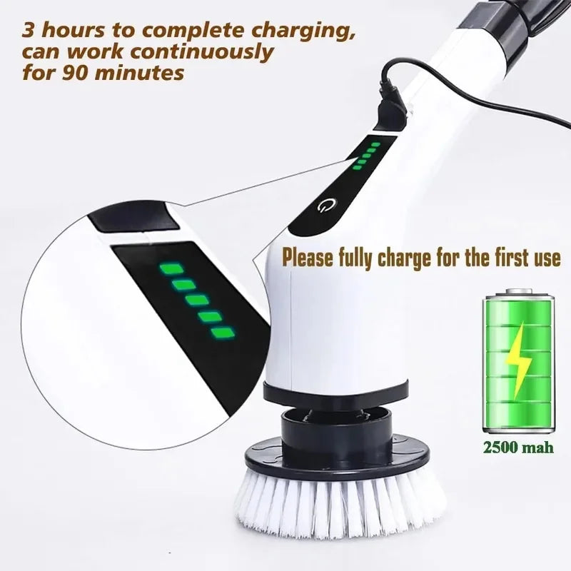 PowerSpin Cordless Cleaning Scrubber