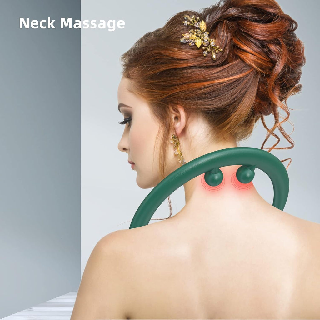 Back and Neck Massager, Green