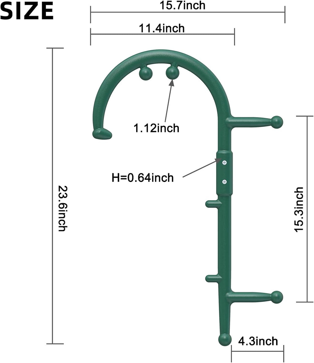 Back and Neck Massager, Green